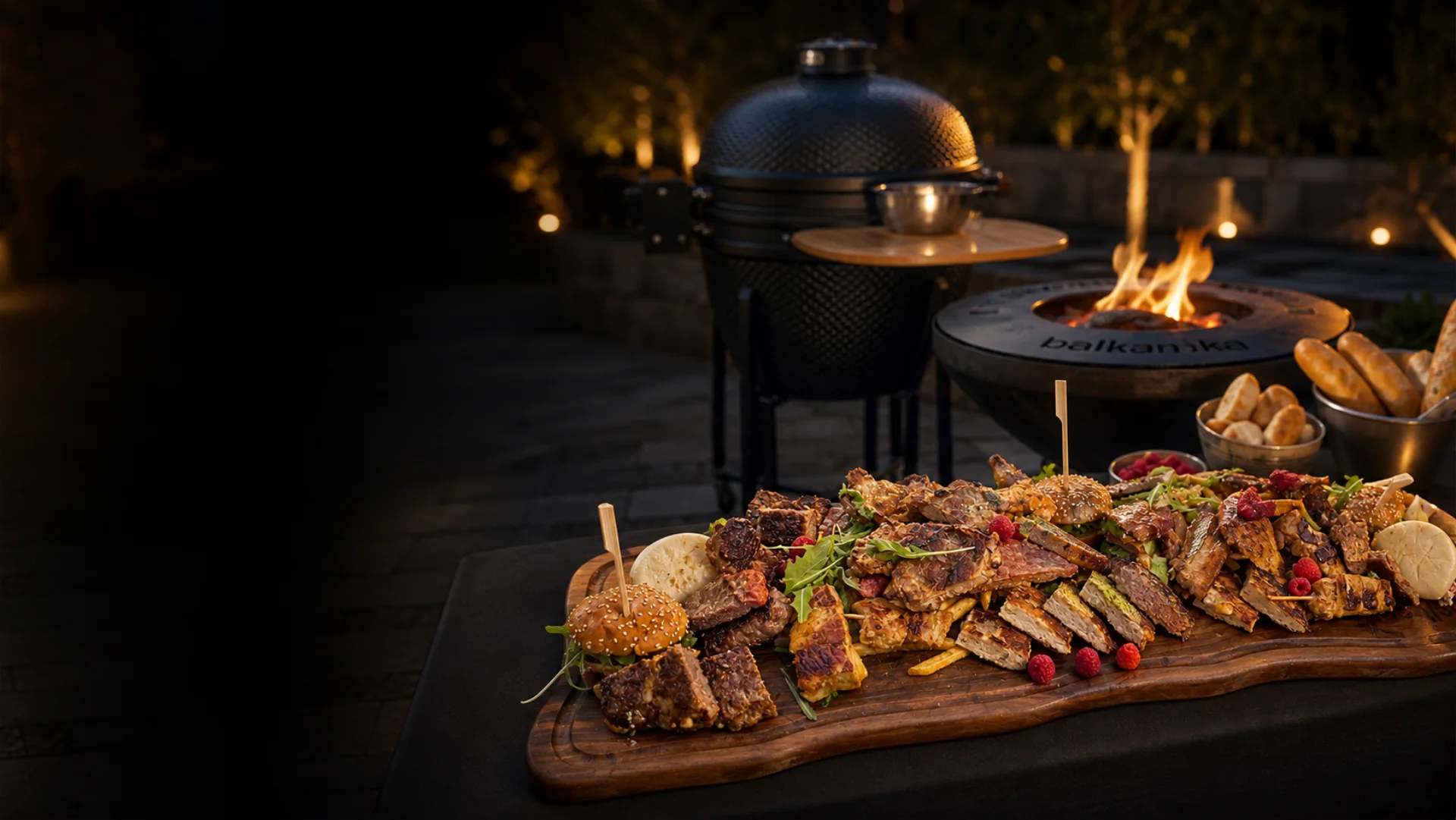 Balkanika live-fire catering postav